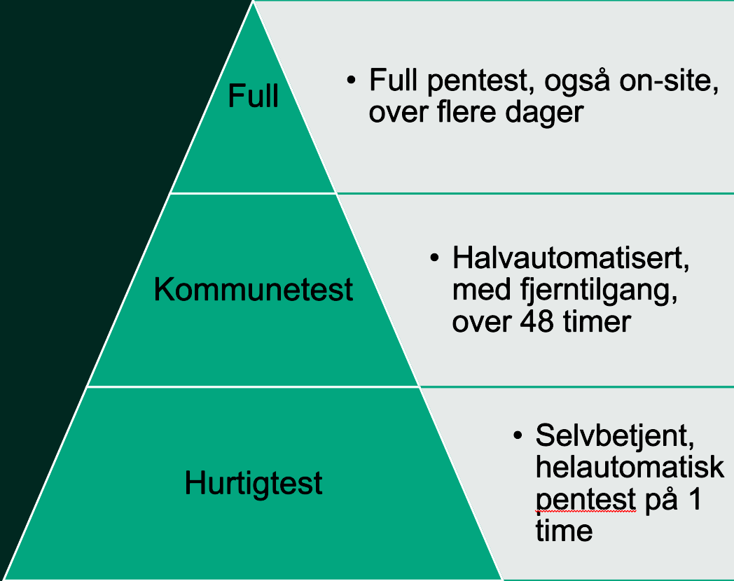 Pentest pyramiden